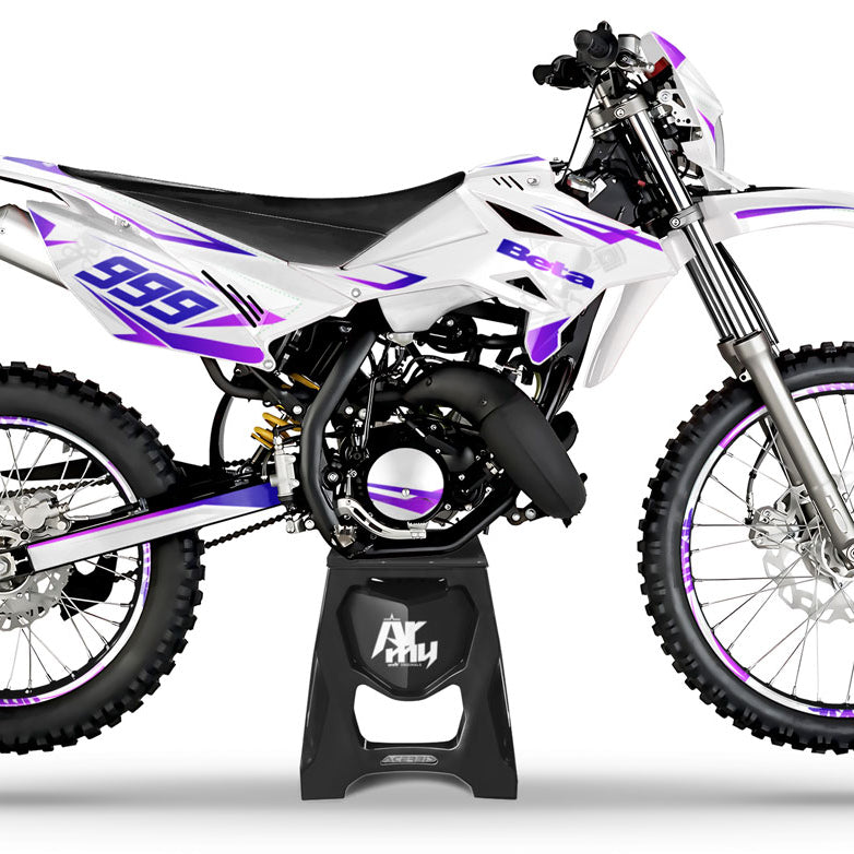 Kit pegatinas Beta RR 50cc Racing 2011-2020 Estilo frío | pegatinas para moto | personalización 50cc | armysctv