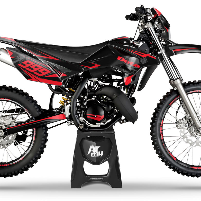 Kit pegatinas Beta RR 50cc Racing 2011-2020 Estilo frío | pegatinas para moto | personalización 50cc | armysctv