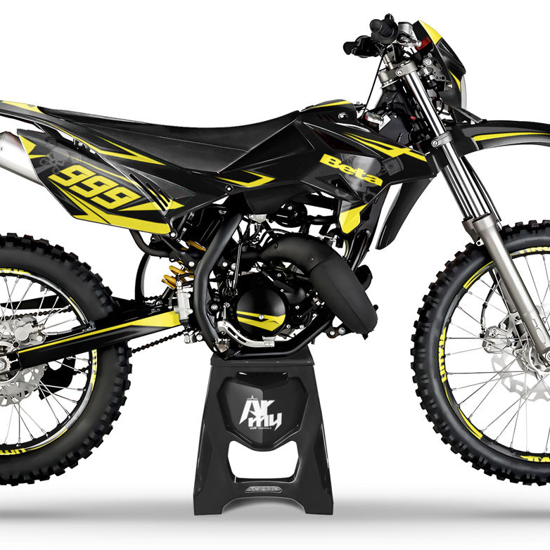 Kit pegatinas Beta RR 50cc Racing 2011-2020 Estilo frío | pegatinas para moto | personalización 50cc | armysctv