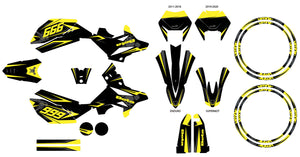 Kit déco Beta RR 50cc Racing 2011-2020 Cold style | autocollants moto | personnalisation 50cc | armysctv