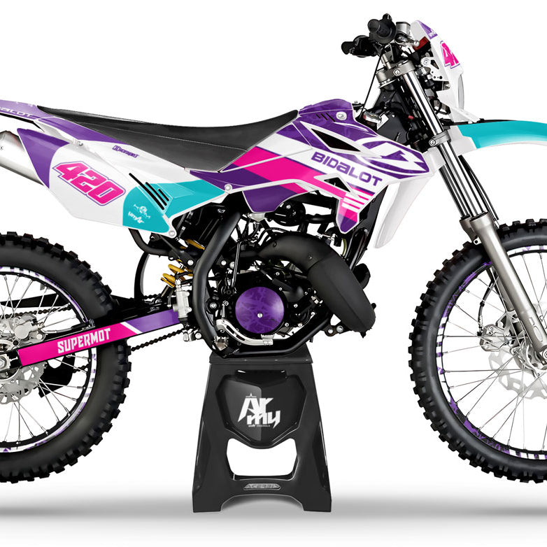 Kit pegatinas Beta RR 50cc Racing 2011-2020 Crew | pegatinas para moto | personalización 50cc | armysctv