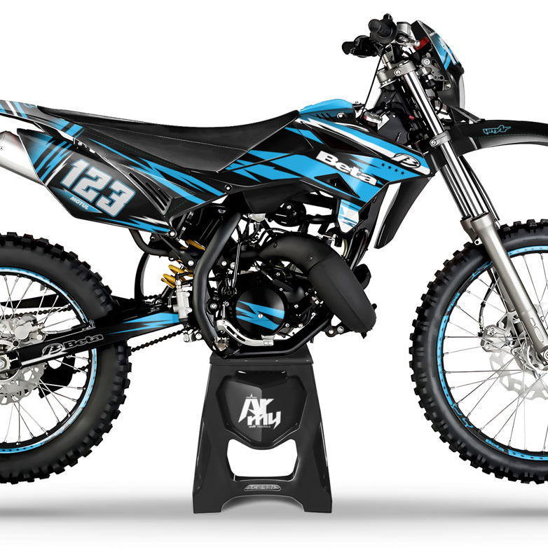Kit pegatinas Beta RR 50cc Racing enduro 2011-2020 Sueño Militar | pegatinas para moto | personalización 50cc | armysctv