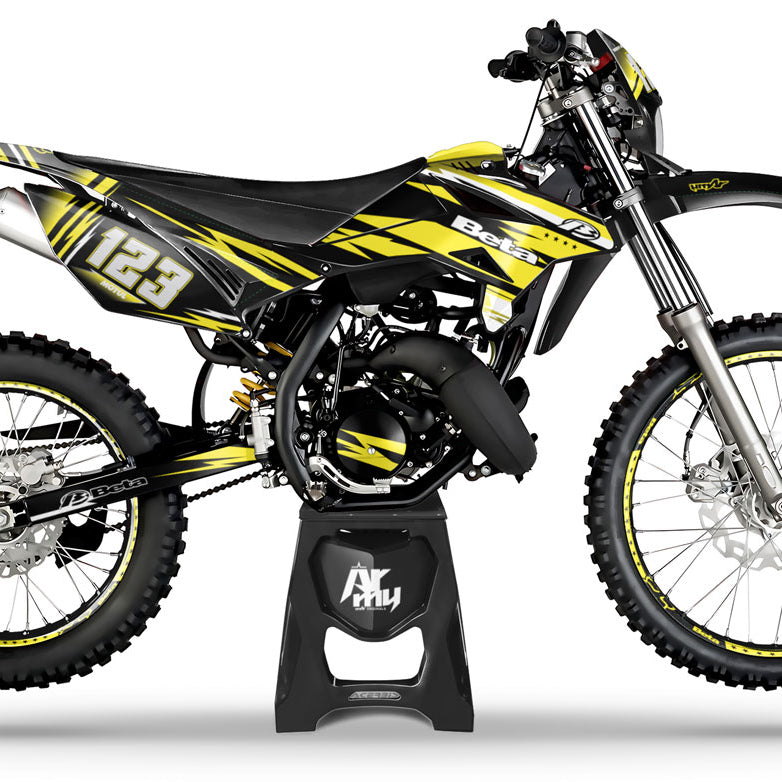 Kit pegatinas Beta RR 50cc Racing enduro 2011-2020 Sueño Militar | pegatinas para moto | personalización 50cc | armysctv