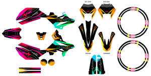 Kit déco Beta RR 50cc Racing 2011-2020 Eclipse | autocollants moto | personnalisation 50cc | armysctv