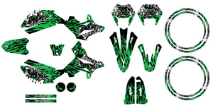 Kit déco Beta RR 50cc Racing 2011-2020 Army Eyes | autocollants moto | personnalisation 50cc | armysctv