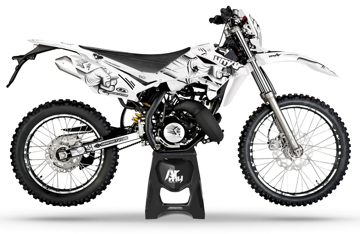 Dekor kit Beta RR 50cc Racing 2011-2020 Fist | Motorradaufkleber | Personalisierung 50cc | armysctv