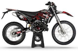 Kit pegatinas Beta RR 50cc Racing 2011-2020 Olas | pegatinas para moto | personalización 50cc | armysctv