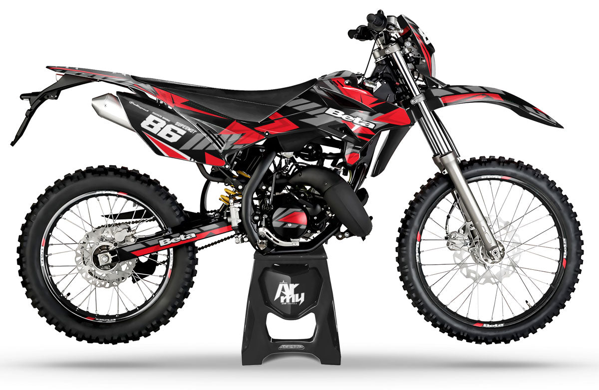 Kit pegatinas Beta RR 50cc Racing 2011-2020 Army Frost | pegatinas para moto | personalización 50cc | armysctv