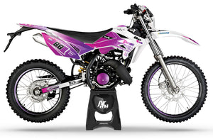 Dekor kit Beta RR 50cc Rennsport 2011-2020 Ghost | Motorradaufkleber | Personalisierung 50cc | armysctv