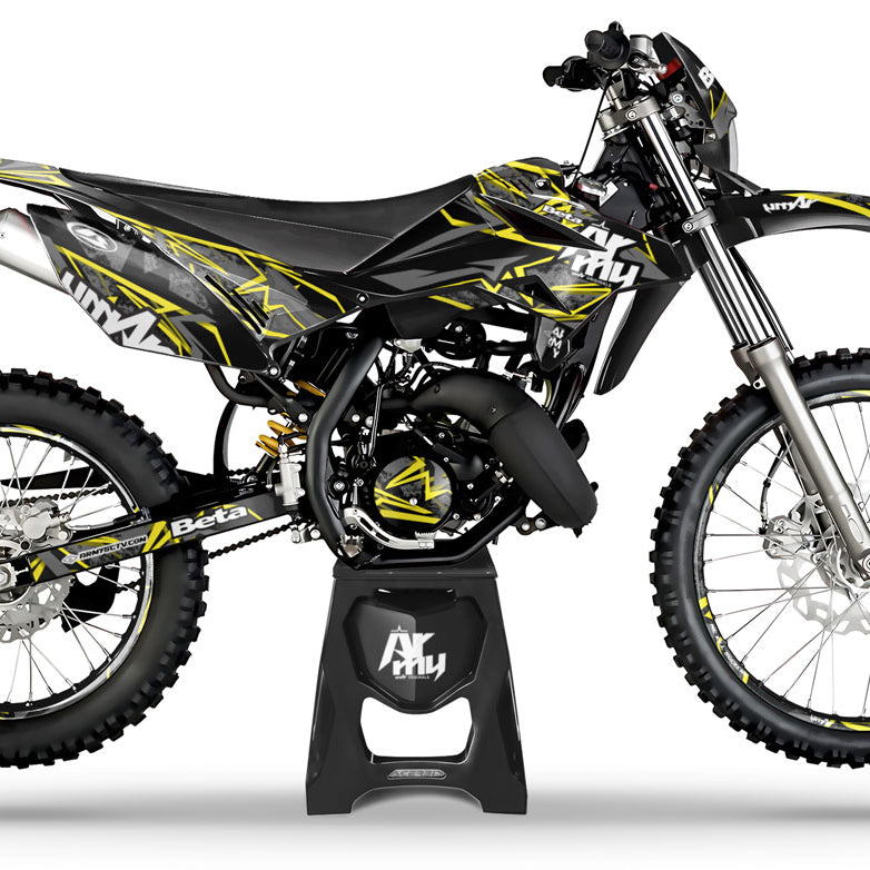 Kit pegatinas Beta RR 50cc Racing 2011-2020 Army Redrum | pegatinas para moto | personalización 50cc | armysctv