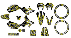 Kit déco Beta RR 50cc Racing 2011-2020 Army Redrum | autocollants moto | personnalisation 50cc | armysctv