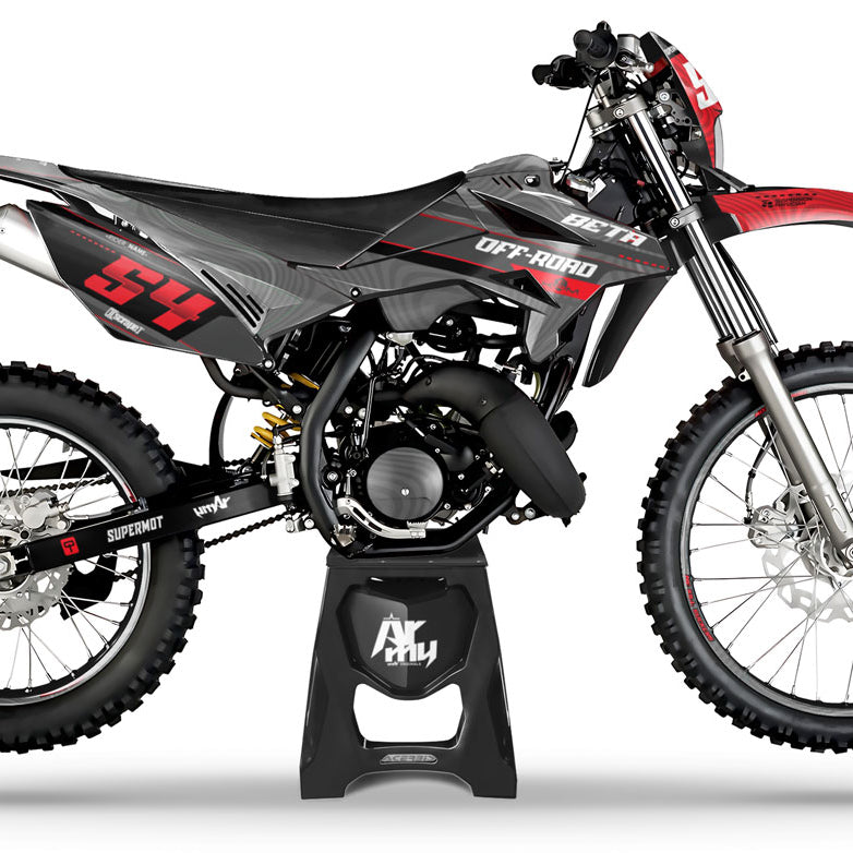 Kit pegatinas Beta RR 50cc Racing 2011-2020 Accesorios | pegatinas para moto | personalización 50cc | armysctv