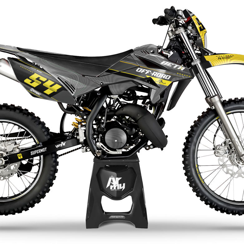 Kit pegatinas Beta RR 50cc Racing 2011-2020 Accesorios | pegatinas para moto | personalización 50cc | armysctv