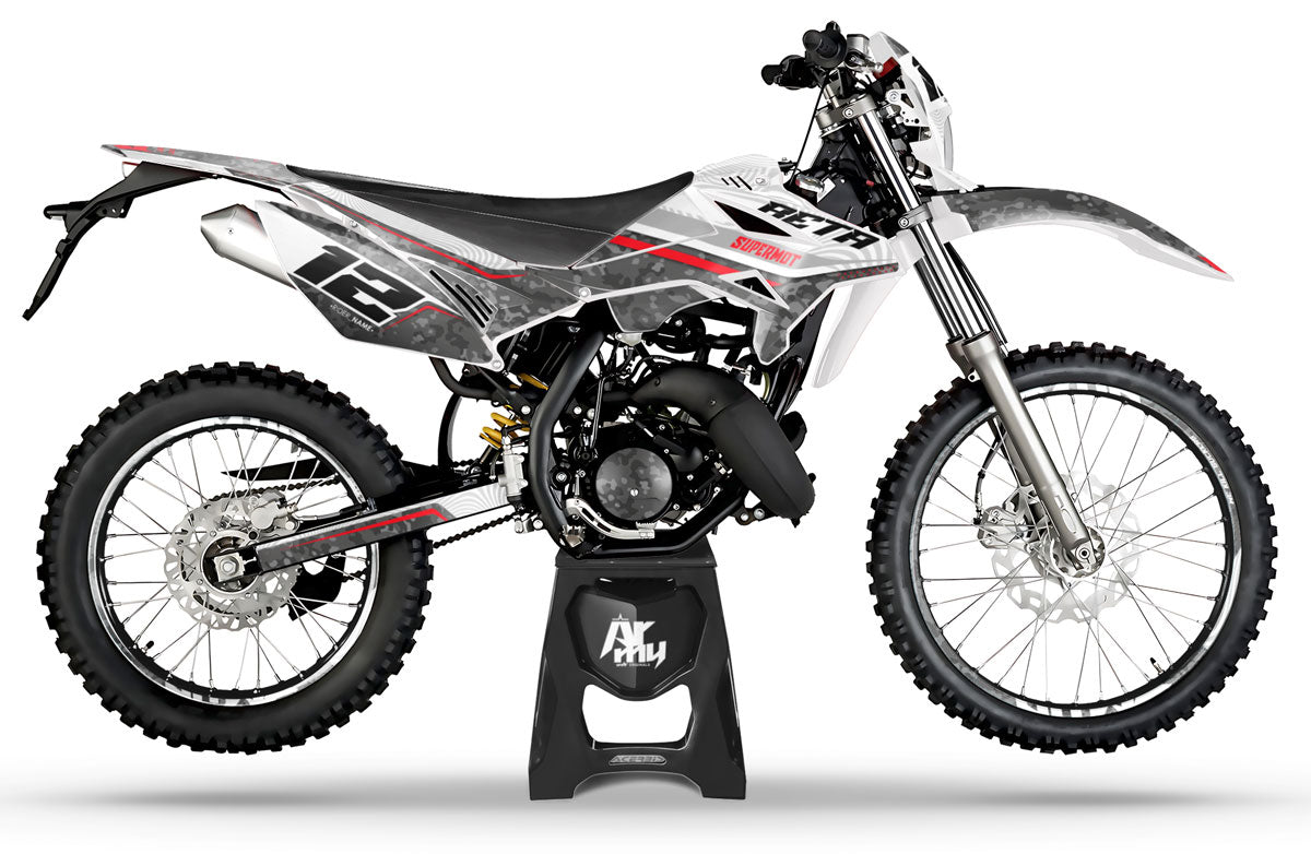 Kit déco Beta RR 50cc Racing 2011-2020 Warfare | autocollants moto | personnalisation 50cc | armysctv