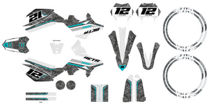 Kit déco Beta RR 50cc Racing 2011-2020 Warfare | autocollants moto | personnalisation 50cc | armysctv
