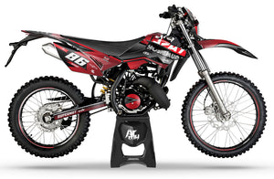 Kit déco Beta RR 50cc Racing 2011-2020 Yoshi | autocollants moto | personnalisation 50cc | armysctv