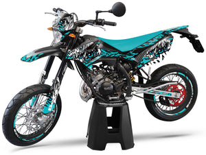 Kit déco Beta RR 50 Motard 2011-2020 Eyes | autocollants moto | personnalisation 50cc | armysctv