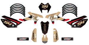 Dekor kit Beta RR 50 Motard 2011-2020 Fatality | Motorradaufkleber | Personalisierung 50cc | armysctv