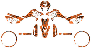 Dekor kit Army Finger Beta RR 50cc 2011-2020 | Motorradaufkleber | Personalisierung 50cc | armysctv