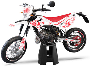 Kit pegatinas Beta RR 50 Motard 2011-2020 Puño del Ejército | pegatinas para moto | personalización 50cc | armysctv