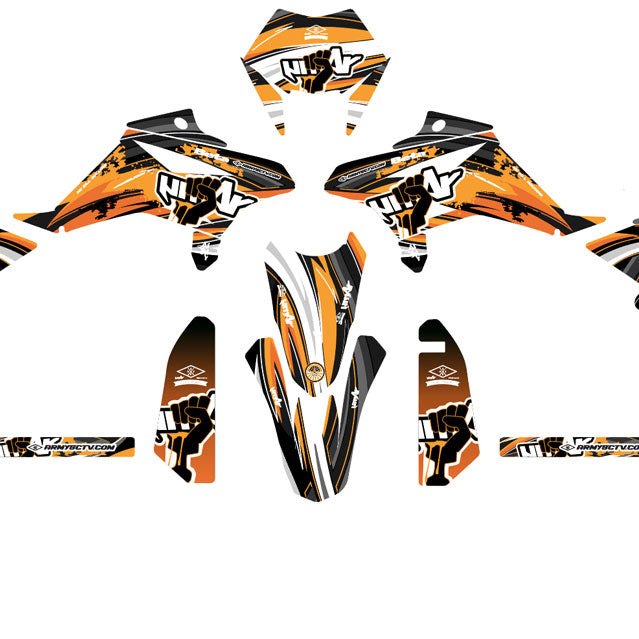 Graphics kit Beta RR 50 Motard 2011-2020 Freedom | motorcycle stickers | 50cc customization | armysctv