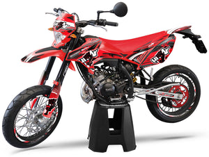 Dekor kit Beta RR 50 Motard 2011-2020 Freiheit | Motorradaufkleber | Personalisierung 50cc | armysctv