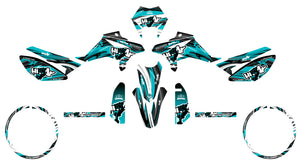 Dekor kit Beta RR 50 Motard 2011-2020 Freiheit | Motorradaufkleber | Personalisierung 50cc | armysctv