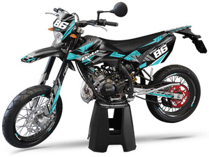 Kit pegatinas Beta RR 50 Motard 2011-2020 Escarcha | pegatinas para moto | personalización 50cc | armysctv