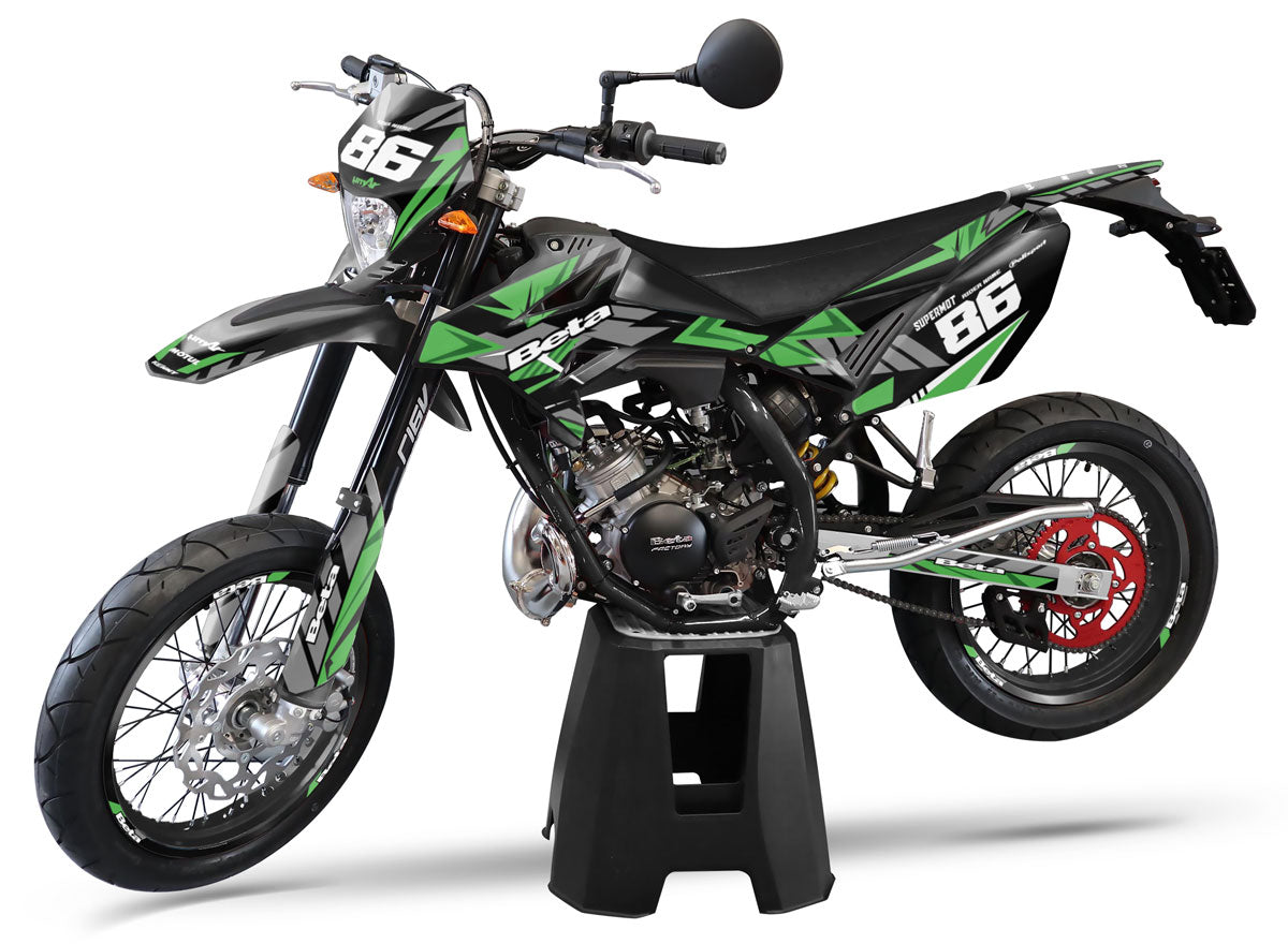 Graphics kit Beta RR 50 Motard 2011-2020 Frost | motorcycle stickers | 50cc customization | armysctv