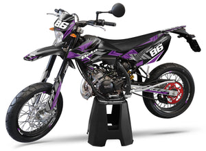 Kit pegatinas Beta RR 50 Motard 2011-2020 Escarcha | pegatinas para moto | personalización 50cc | armysctv