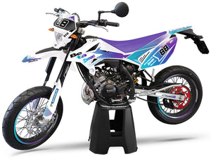 Dekor kit Beta RR 50 Motard 2011-2020 Army Ghost | Motorradaufkleber | Personalisierung 50cc | armysctv