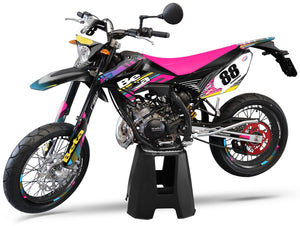 Dekor kit Beta RR 50 Motard 2011-2020 Army Haze | Motorradaufkleber | Personalisierung 50cc | armysctv