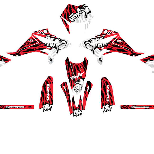 Graphics kit Beta RR 50 Motard 2011-2020 Heritage | motorcycle stickers | 50cc customization | armysctv