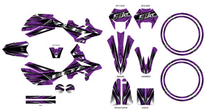 Kit pegatinas Beta RR 50 Motard 2011-2020 Illuzion | pegatinas para moto | personalización 50cc | armysctv
