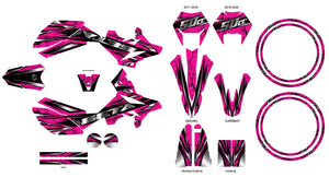 Kit pegatinas Beta RR 50 Motard 2011-2020 Illuzion | pegatinas para moto | personalización 50cc | armysctv