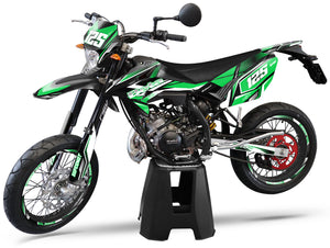 Dekor kit Beta RR 50 Motard 2011-2020 MX Himmel | Motorradaufkleber | Personalisierung 50cc | armysctv