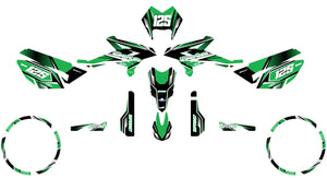 Dekor kit Beta RR 50 Motard 2011-2020 MX Himmel | Motorradaufkleber | Personalisierung 50cc | armysctv