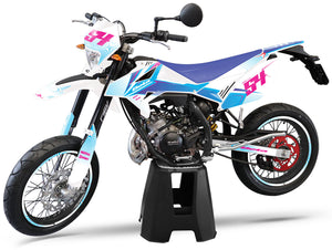 Graphics kit Beta RR 50 Motard 2011-2020 Orion v.2 | motorcycle stickers | 50cc customization | armysctv