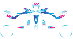 Graphics kit Beta RR 50 Motard 2011-2020 Orion v.2 | motorcycle stickers | 50cc customization | armysctv
