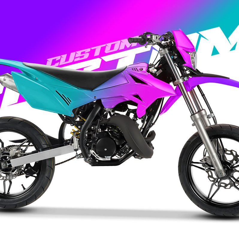 Kit pegatinas 100% personalizado Beta RR 50 Motard 2011-2020 | pegatinas para moto | personalización 50cc | armysctv