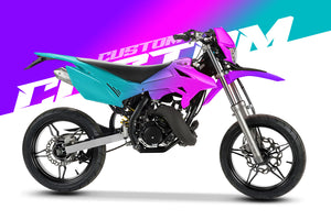 100% custom Graphics kit Beta RR 50 Motard 2011-2020 | motorcycle stickers | 50cc customization | armysctv