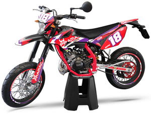Dekor kit Beta RR 50 Motard 2011-2020 Pramac Racing | Motorradaufkleber | Personalisierung 50cc | armysctv