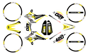 Dekor kit Beta RR 50 Motard 2011-2020 Protaper | Motorradaufkleber | Personalisierung 50cc | armysctv