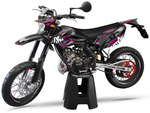Dekor kit Beta RR 50 Motard 2011-2020 Army Redrum | Motorradaufkleber | Personalisierung 50cc | armysctv
