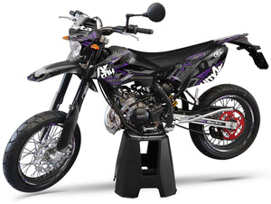 Dekor kit Beta RR 50 Motard 2011-2020 Army Redrum | Motorradaufkleber | Personalisierung 50cc | armysctv