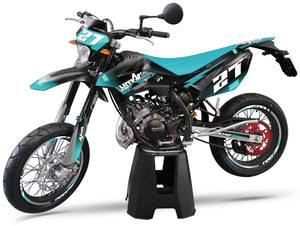 Dekor kit Beta RR 50 Motard 2011-2020 Siebte | Motorradaufkleber | Personalisierung 50cc | armysctv