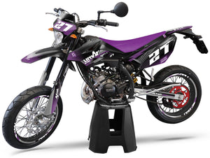 Dekor kit Beta RR 50 Motard 2011-2020 Siebte | Motorradaufkleber | Personalisierung 50cc | armysctv