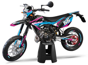 Graphics kit Beta RR 50 Motard 2011-2020 Army Stream | motorcycle stickers | 50cc customization | armysctv