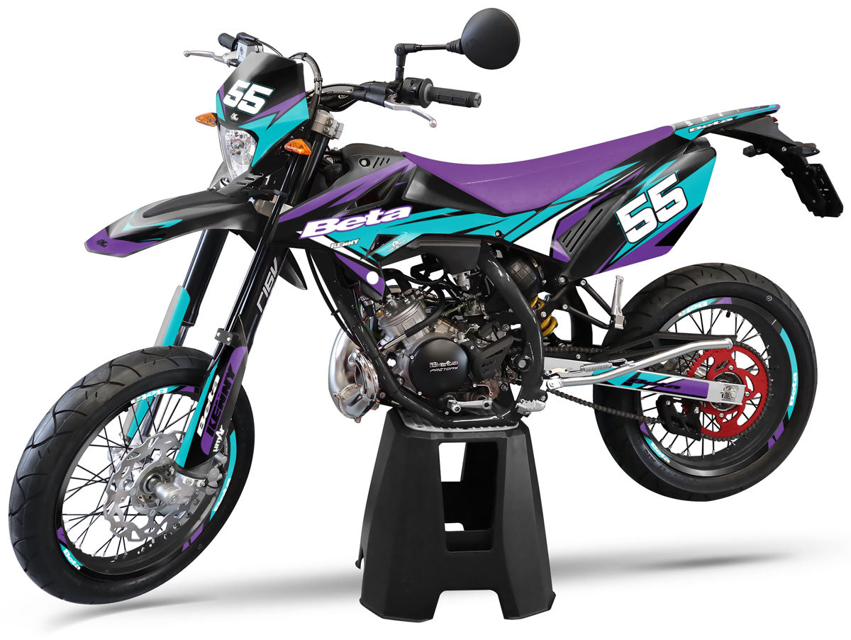 Dekor kit Beta RR 50 Motard 2011-2020 Army Stream | Motorradaufkleber | Personalisierung 50cc | armysctv