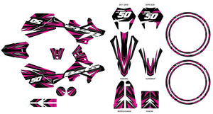 Kit pegatinas Beta RR 50 Motard 2011-2020 Visión | pegatinas para moto | personalización 50cc | armysctv